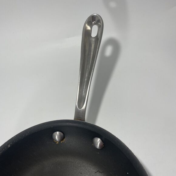 All-Clad Stainless Nonstick Fry Pan 8 Inch USA Made Scratch Wear Used Cookware - Picture 4 of 6